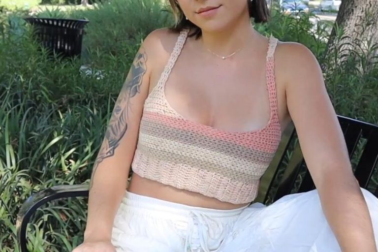 This Crochet Bralette Is Perfect for Summer