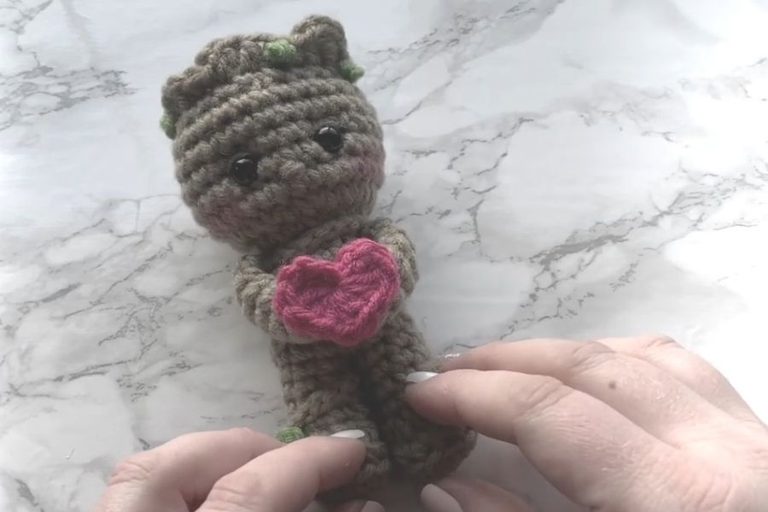 Crochet Baby Groot Free Pattern for a Cute Project