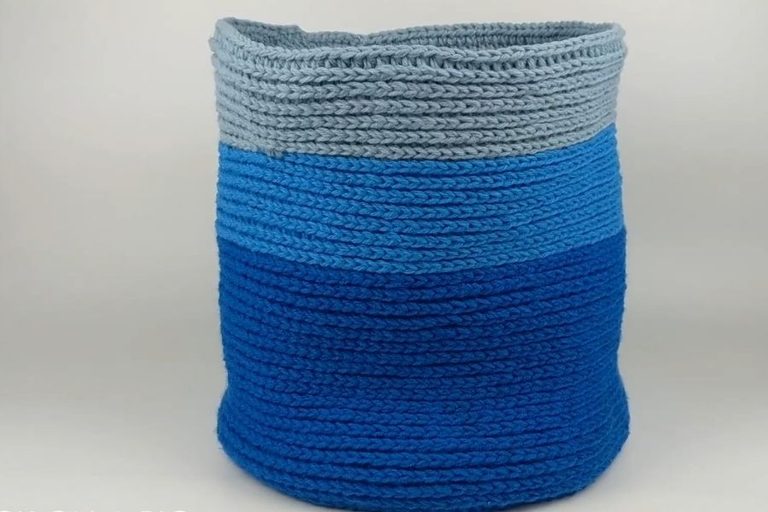 Crochet Basket Pattern Free for Beautiful Home Storage