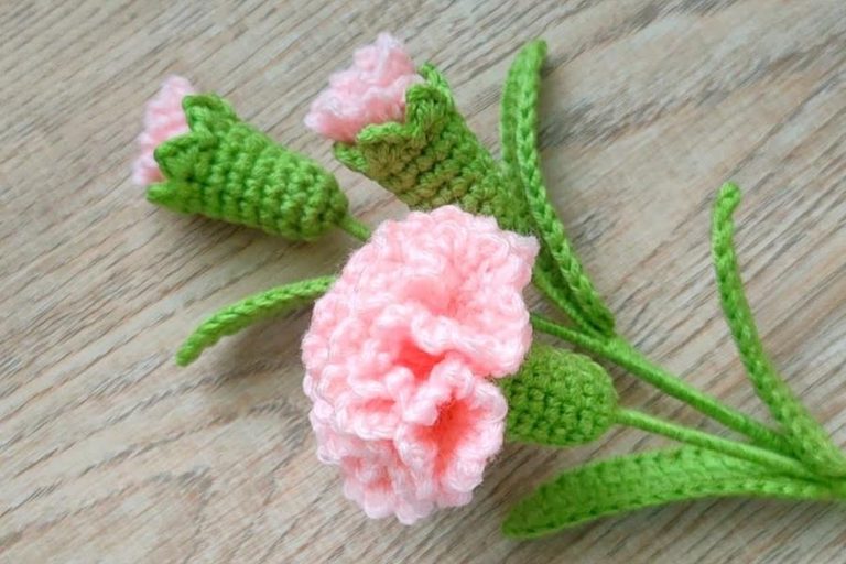 Crochet Carnation Flower You’ll Love to Try