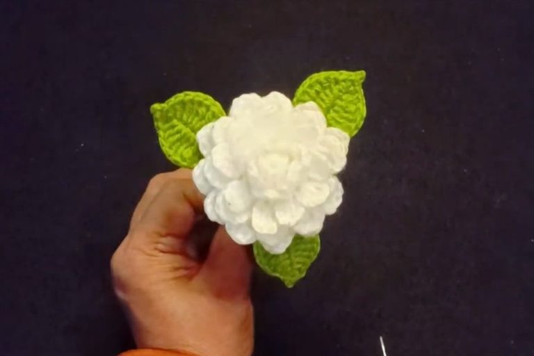 Crochet Jasmine Flower Idea for Your Next Project