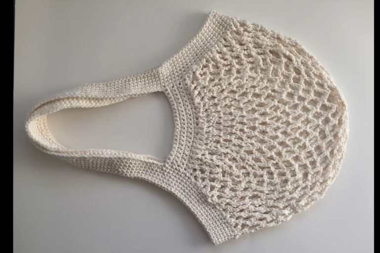 Crochet Market Bag for a Stylish Everyday Carry