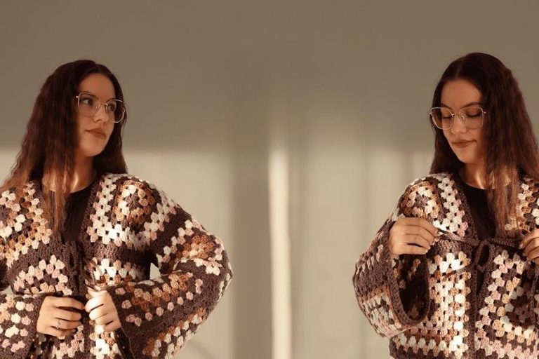 Easy Free Crochet Granny Square Cardigan Pattern for All Skill Levels
